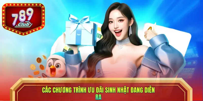 Các chương trình ưu đãi sinh nhật đang diễn ra